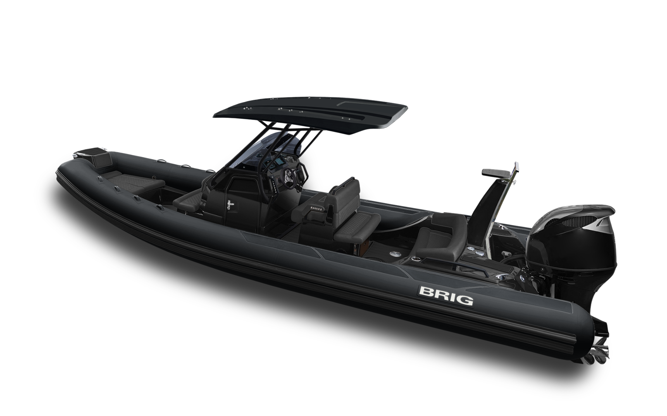 BRIG EAGLE 8 ‘Stealth Edition’ + SUZUKI DF350 ATX